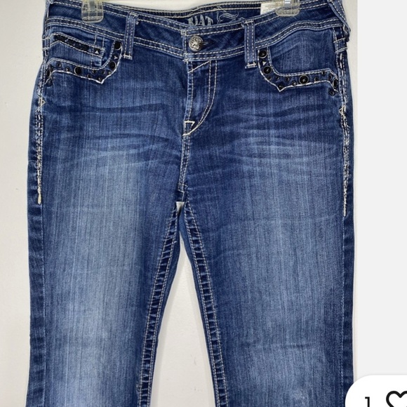 Ariat Blue Embellished Women's Jeans - Picture 4 of 16